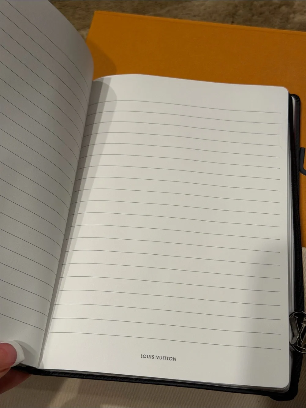 Louis Vuitton notebook